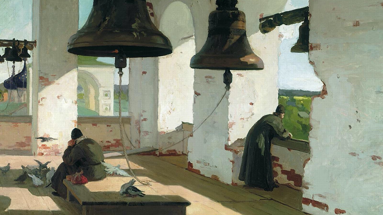 Монашеская жизнь в картинах русских художников
