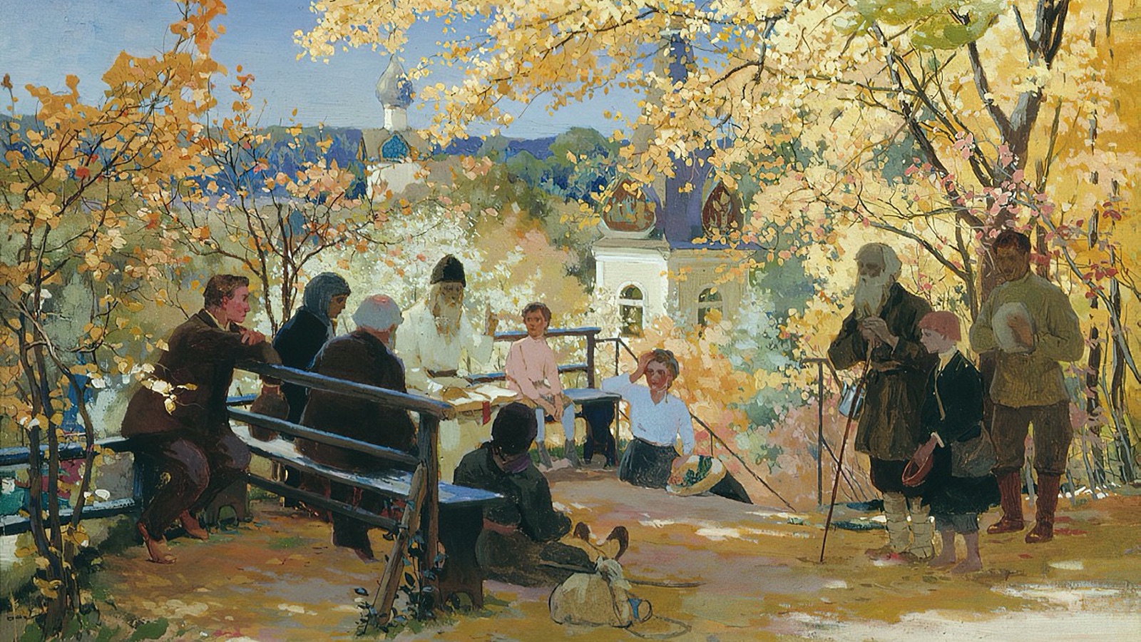 Православная жизнь в картинах художников