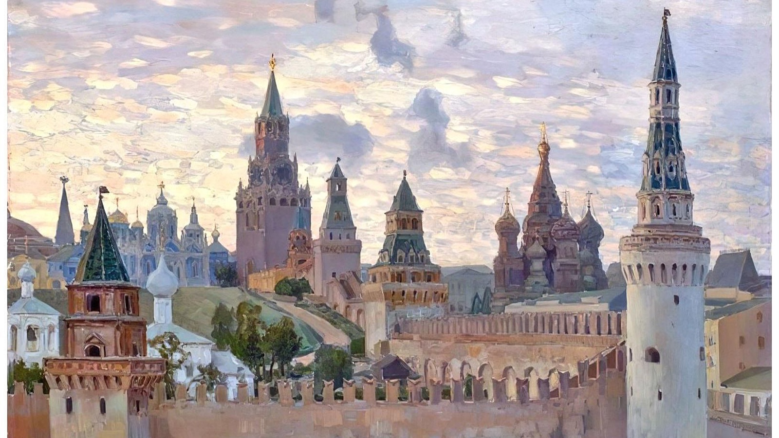 Москва в русском изобразительном искусстве